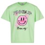 T-shirt over mezza manica estiva Pinko bambina verde 8 anni - 14 anni