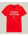 T-shirt Tommy Hilfiger bambino estiva in cotone manica corta 2 anni- 16 anni